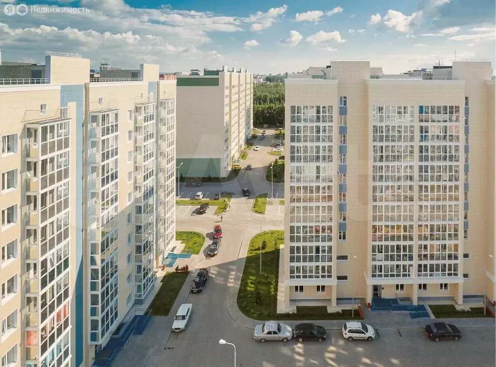 1-к. квартира, 39,9 м, 1/10 эт. - Фото 0
