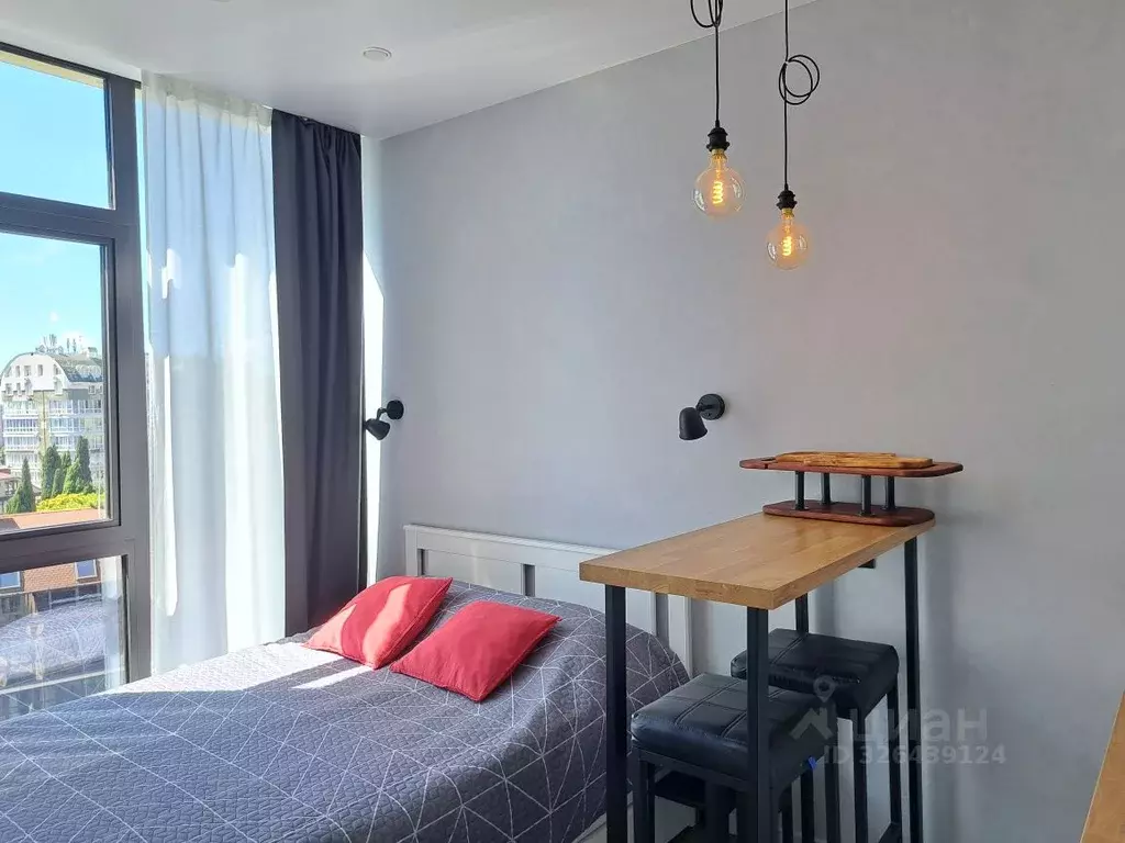 Студия Краснодарский край, Сочи Светлана мкр, ул. Депутатская, 10Б/1 ... - Фото 1