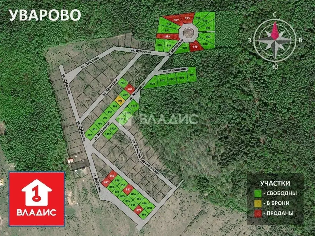 Участок в Владимирская область, Владимир д. Уварово, ул. Дубровка ... - Фото 2