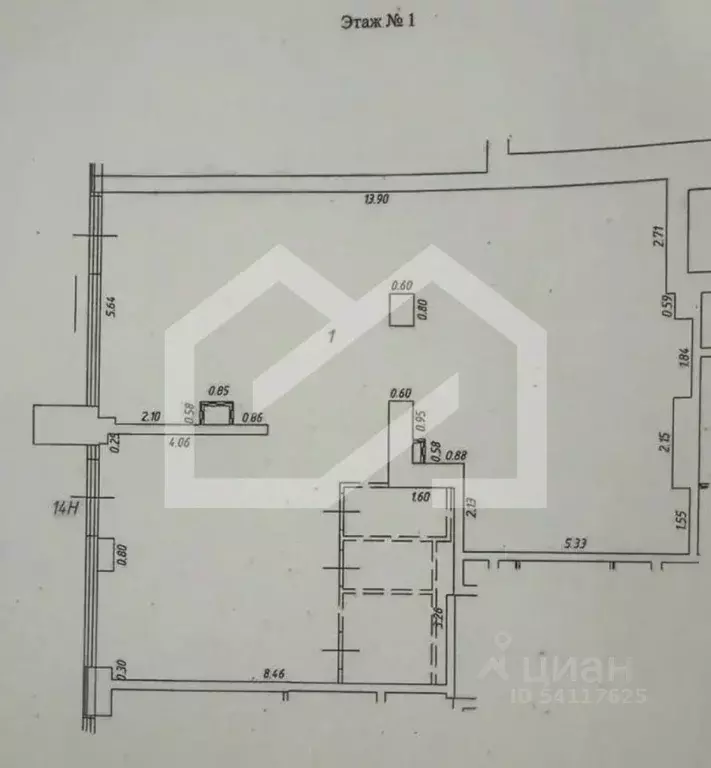 Торговая площадь в Москва ул. Нижние Мневники, 16к3 (150 м) - Фото 2
