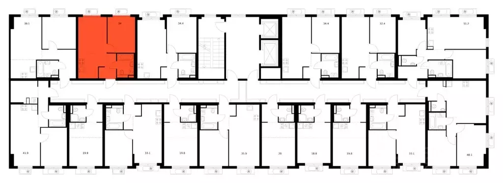1-к кв. Московская область, Ленинский городской округ, Боброво пгт ... - Фото 2