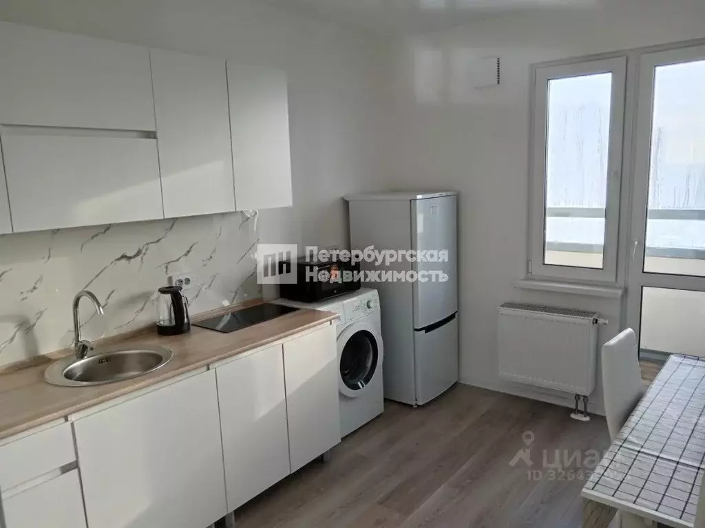 1-к кв. Санкт-Петербург ул. Пахомовская, 21 (26.8 м) - Фото 1