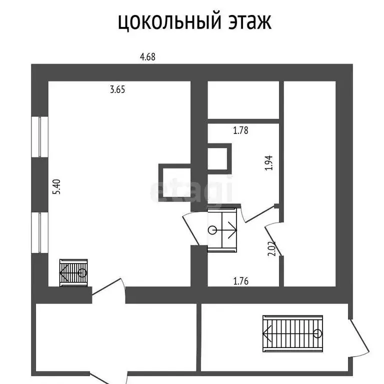 Дом в Тюмень, улица Сеченова (63 м) - Фото 2