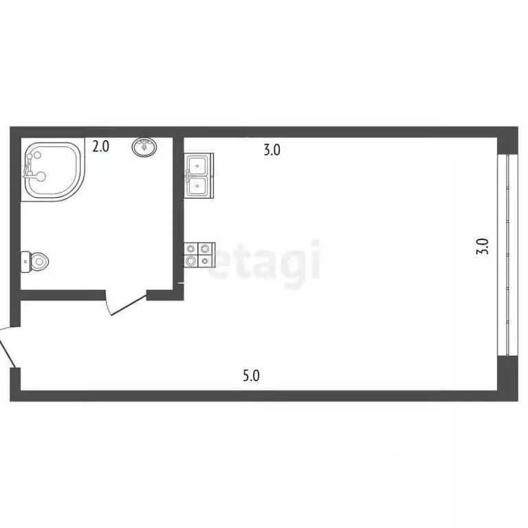 Студия Крым, Феодосия пер. Танкистов, 18 (15.8 м) - Фото 2