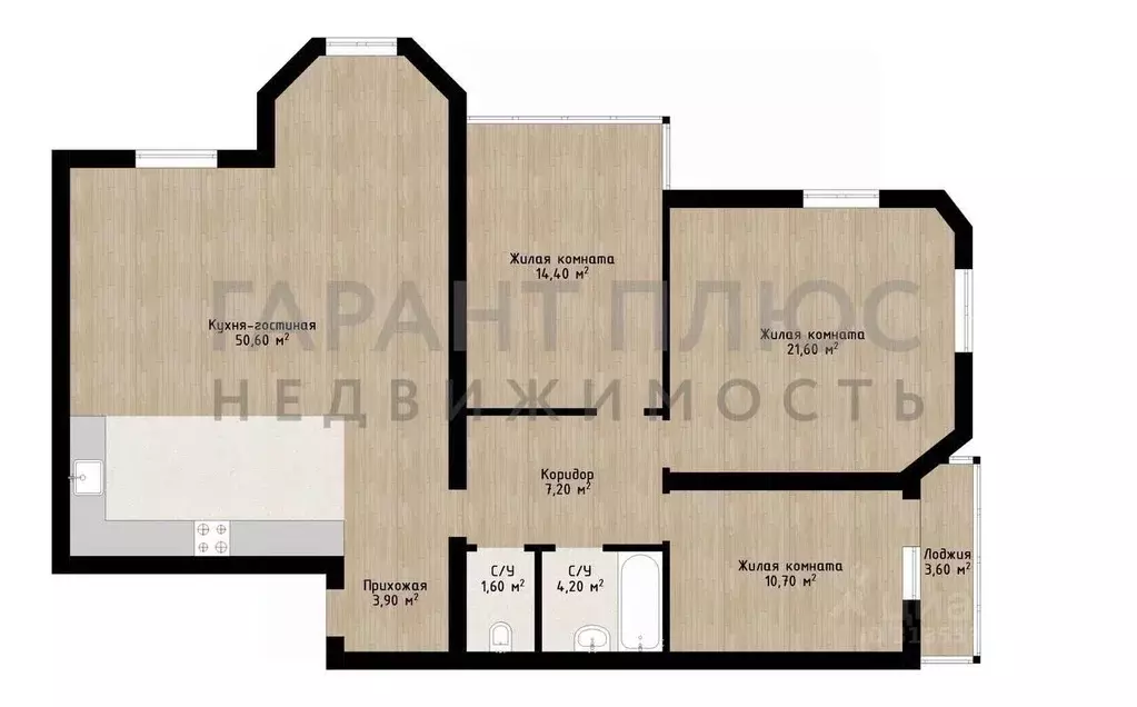 4-к кв. Липецкая область, Липецк Коммунальная ул., 14А (117.8 м) - Фото 1