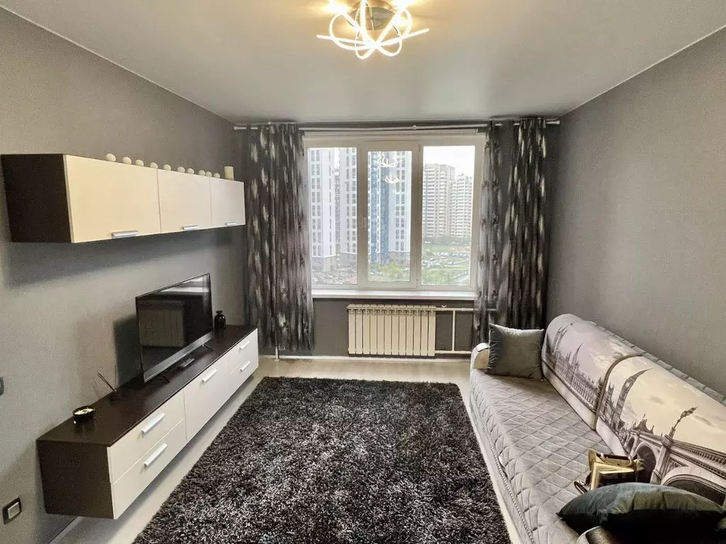 1-к кв. Санкт-Петербург ул. Маршала Казакова, 60к1 (40.6 м) - Фото 2