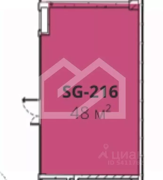 Помещение свободного назначения в Москва Дмитровский проезд, вл1Г (48 ... - Фото 2