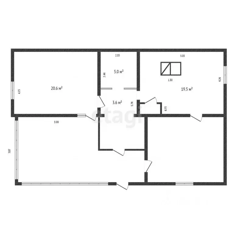 Дом в Красноярский край, Красноярск ул. Елены Стасовой, 25 (80 м) - Фото 2