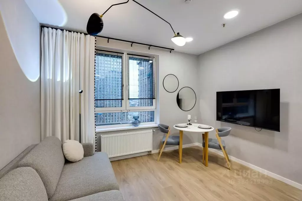 Студия Москва № 2 кв-л, 5с4к1 (28.0 м) - Фото 1