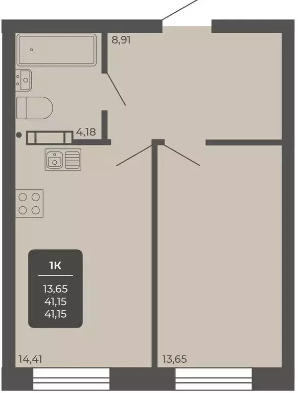 Офис (40.6 м) - Фото 2