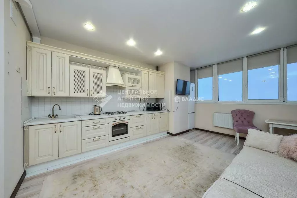 1-к кв. Рязанская область, Рязань Вокзальная ул., 55Б (51.3 м) - Фото 0