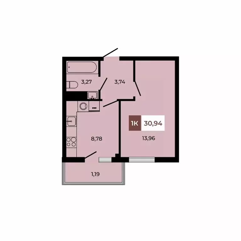 1-к кв. Ростовская область, Аксайский район, Щепкинское с/пос, пос. ... - Фото 1