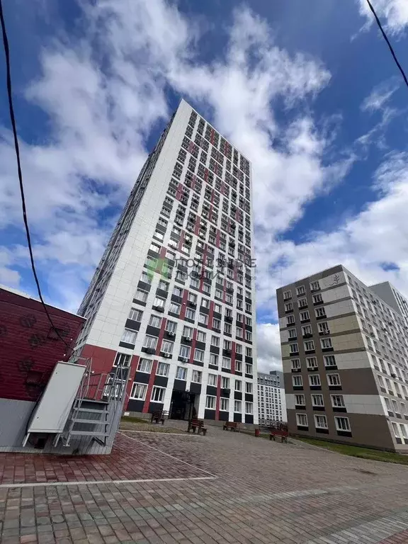 Квартира-студия, 33 м, 3/25 эт. - Фото 1