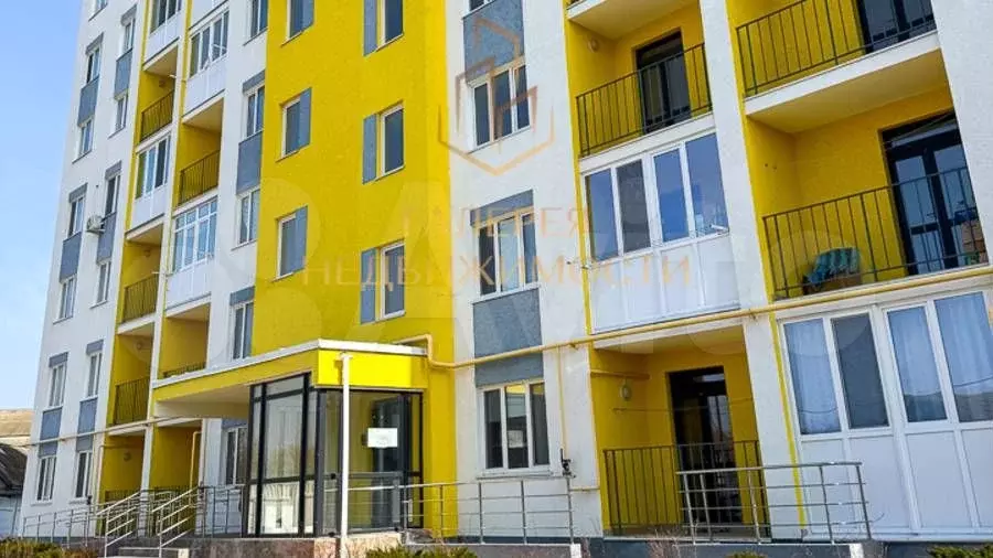 1-к. квартира, 34 м, 1/9 эт. - Фото 1