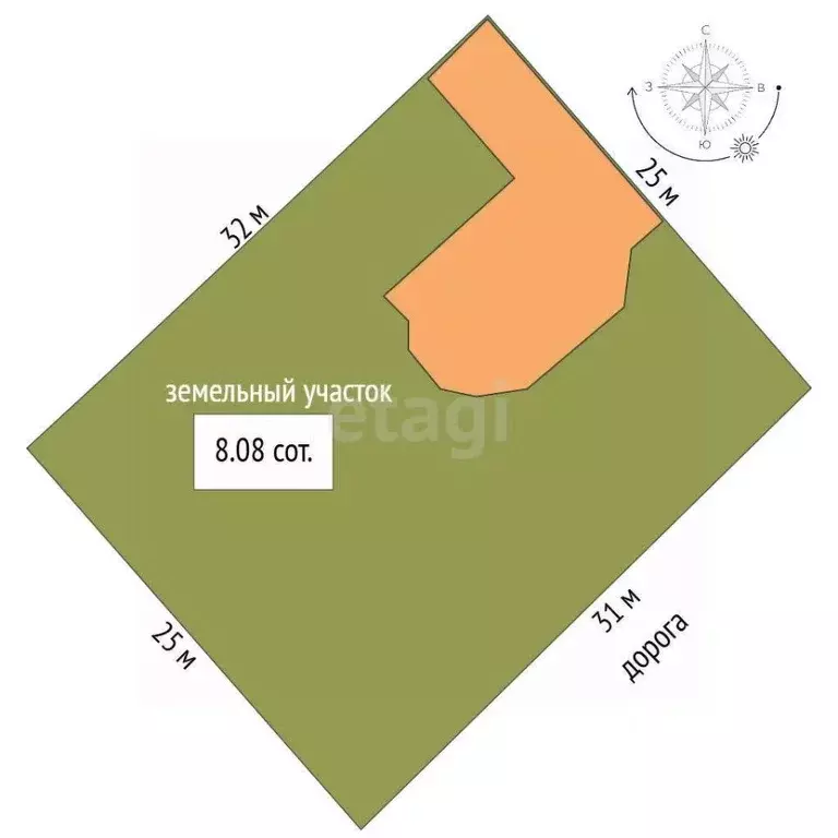 Дом в Севастополь Статистик садоводческое товарищество, 50 (175 м) - Фото 2