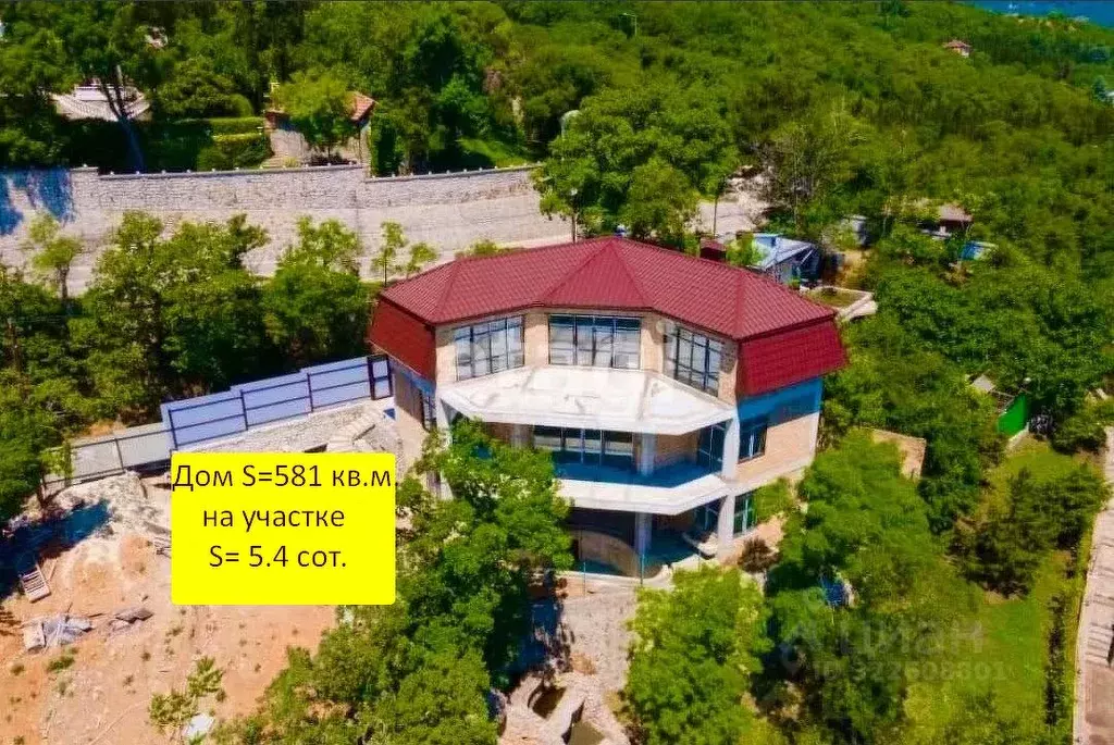 Дом в Крым, Ялта муниципальный округ, Ливадия пгт ш. Севастопольское, ... - Фото 1