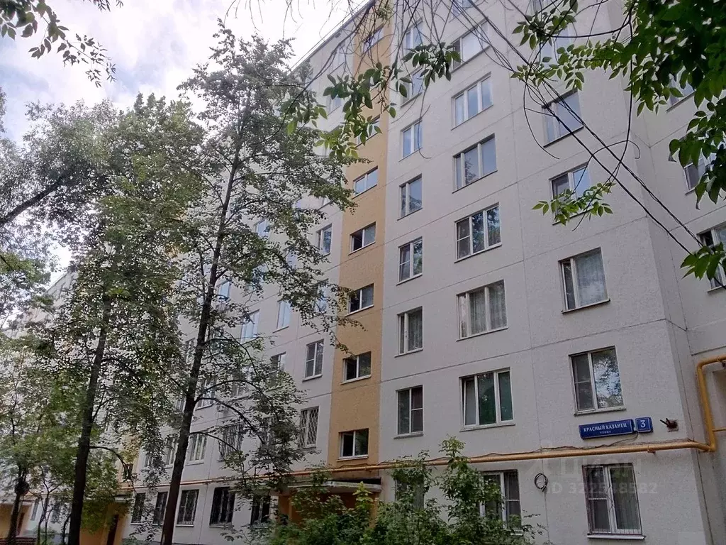 2-к кв. Москва ул. Красный Казанец, 3К2 (44.4 м) - Фото 1