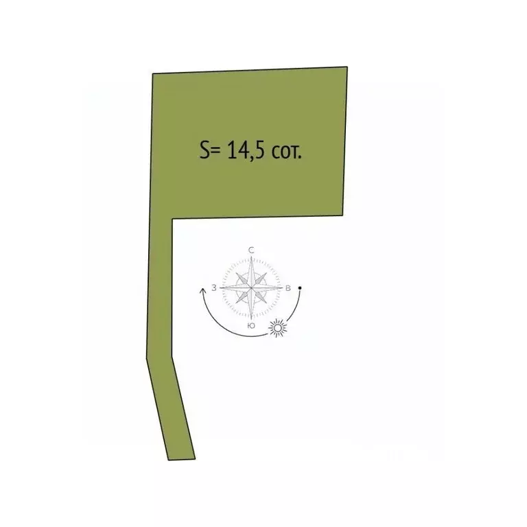 Участок в Брянская область, Брянск пос. Городище, ул. Городищенская ... - Фото 2