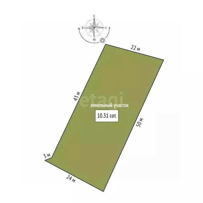 Участок в Амурская область, Благовещенск  (10.31 сот.) - Фото 2