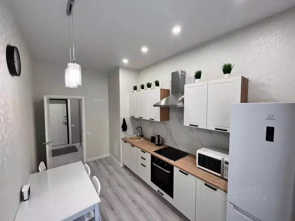 1-к кв. Татарстан, Казань ул. Абубекира Терегулова, 8 (34.9 м) - Фото 2