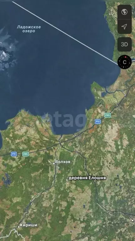 Участок в Ленинградская область, Волховский район, Усадищенское с/пос, ... - Фото 2