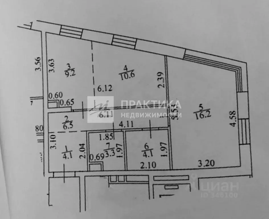 2-к кв. Москва ул. Эдуарда Стрельцова, 2к2 (54.0 м) - Фото 1