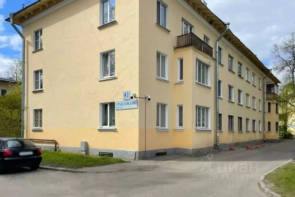 1-к кв. Санкт-Петербург Гражданский просп., 82К1 (42.0 м) - Фото 1