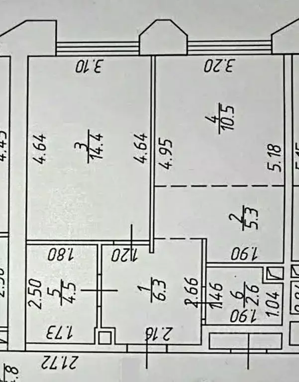 1-к кв. Москва Старый Петровско-Разумовский проезд, 1 (43.6 м) - Фото 2