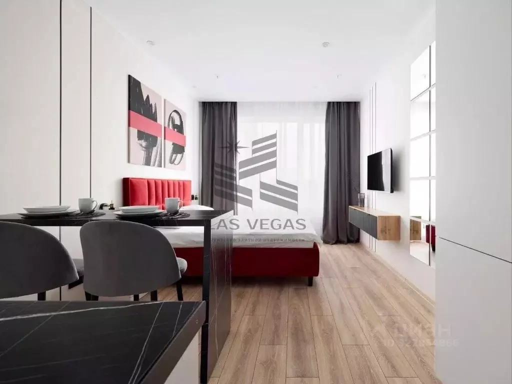 Студия Санкт-Петербург просп. Энергетиков, 8к2 (26.0 м) - Фото 1