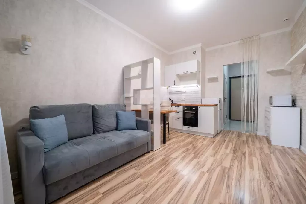 Студия Санкт-Петербург ул. Плесецкая, 10 (20.6 м) - Фото 1