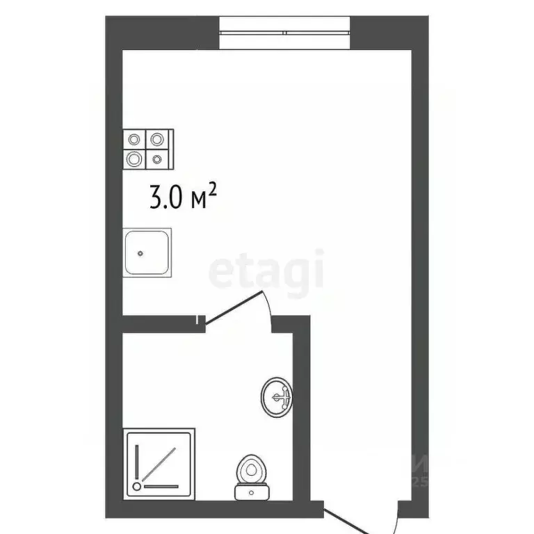 Комната Удмуртия, Ижевск ул. Тельмана, 16 (12.6 м) - Фото 2