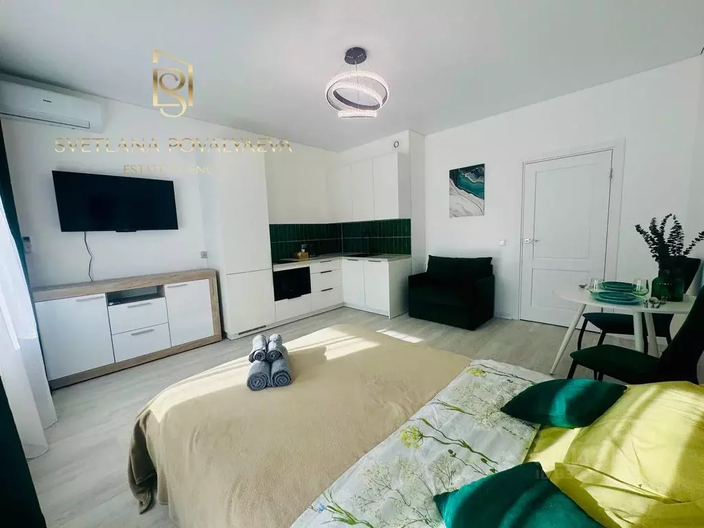 Студия Санкт-Петербург ул. Струве, 12к1 (25.9 м) - Фото 2