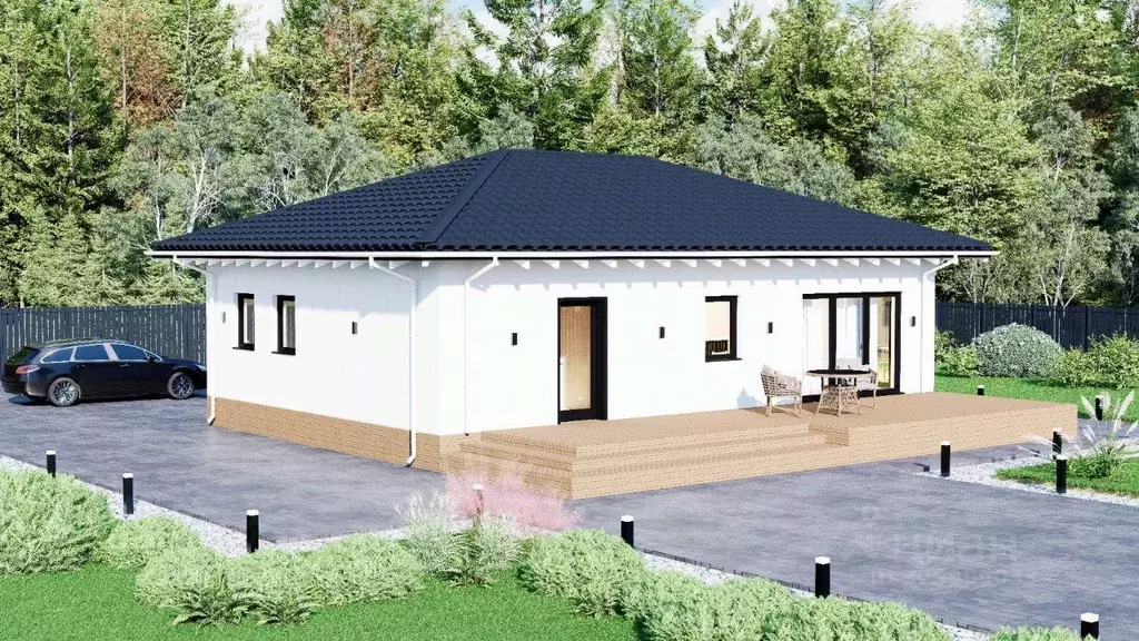 Коттедж в Ленинградская область, Всеволожский район, Романовское ... - Фото 1