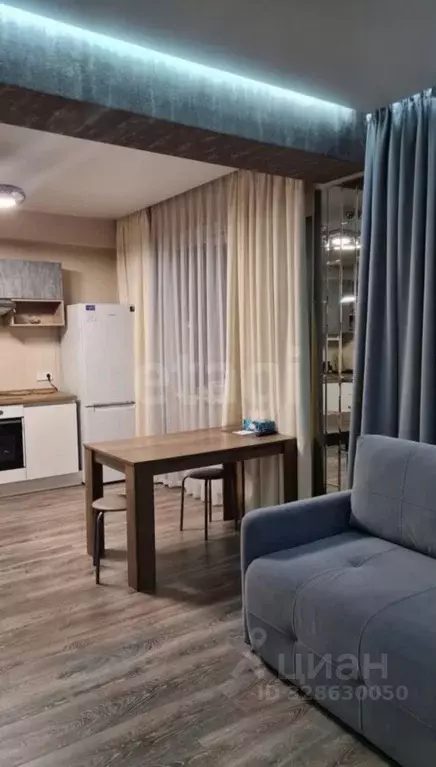 Студия Сахалинская область, Южно-Сахалинск ул. Ленина, 563к1 (31.9 м) - Фото 1