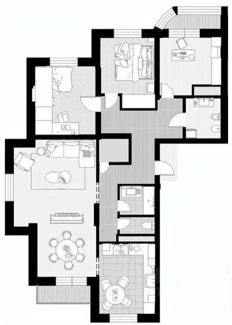 4-к кв. Москва ул. Малыгина, 12А (109.0 м) - Фото 1