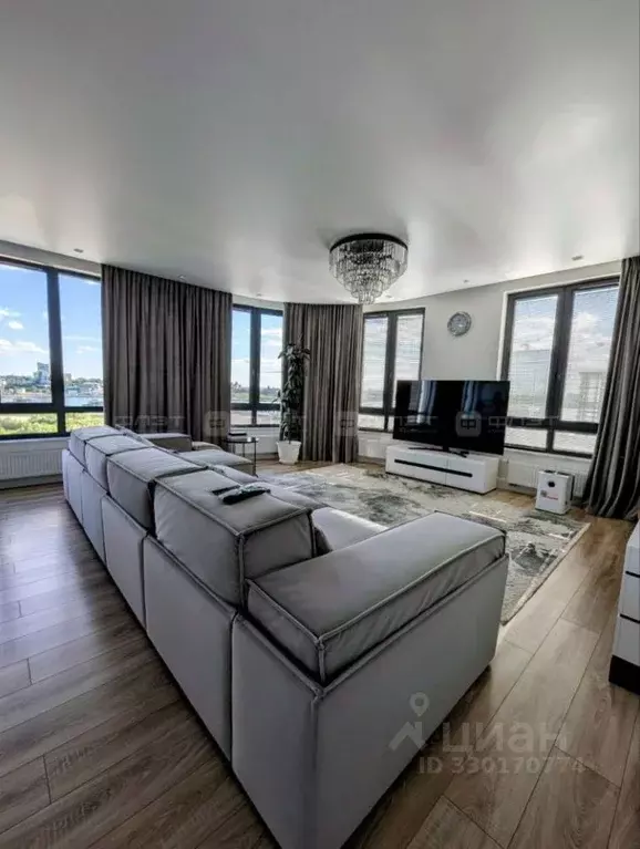 2-к кв. Татарстан, Казань ул. Алексея Козина, 2 (86.0 м) - Фото 2