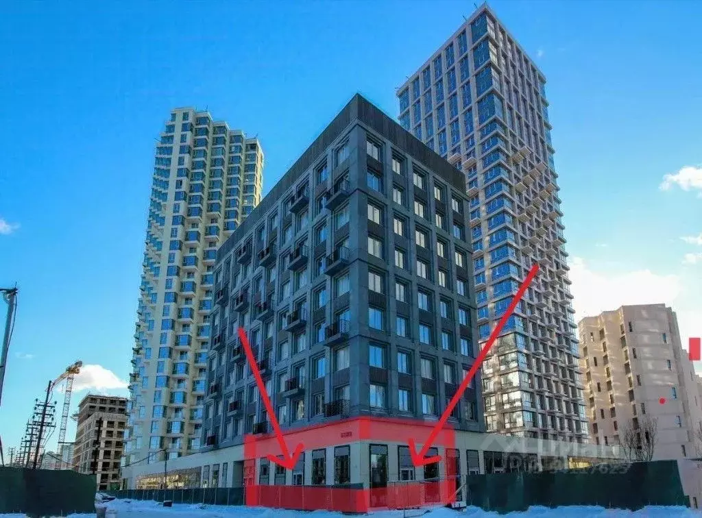 Помещение свободного назначения в Москва наб. Марка Шагала, 11к2 (95 ... - Фото 0