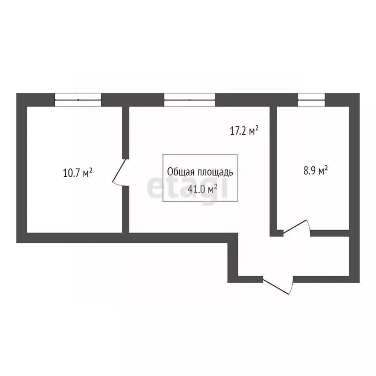 Офис в Новосибирская область, Бердск Морской мкр, 4 (41 м) - Фото 2