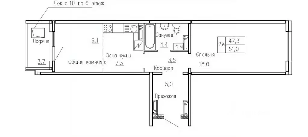2-к кв. Новосибирская область, Новосибирский район, Краснообск рп, 3-й ... - Фото 0