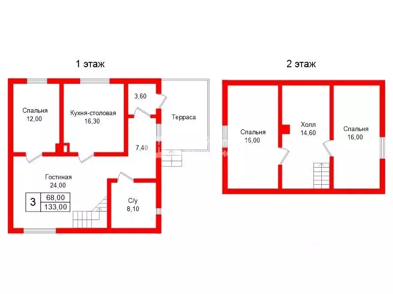 Дом в Ленинградская область, Выборгский район, Рощинское городское ... - Фото 2