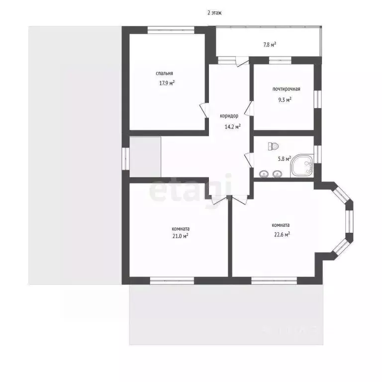 Дом в Мордовия, Лямбирский район, Берсеневское с/пос, пос. ... - Фото 1