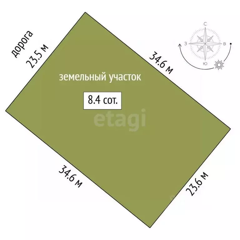 Участок в Тюменская область, Тюменский муниципальный округ, ... - Фото 2