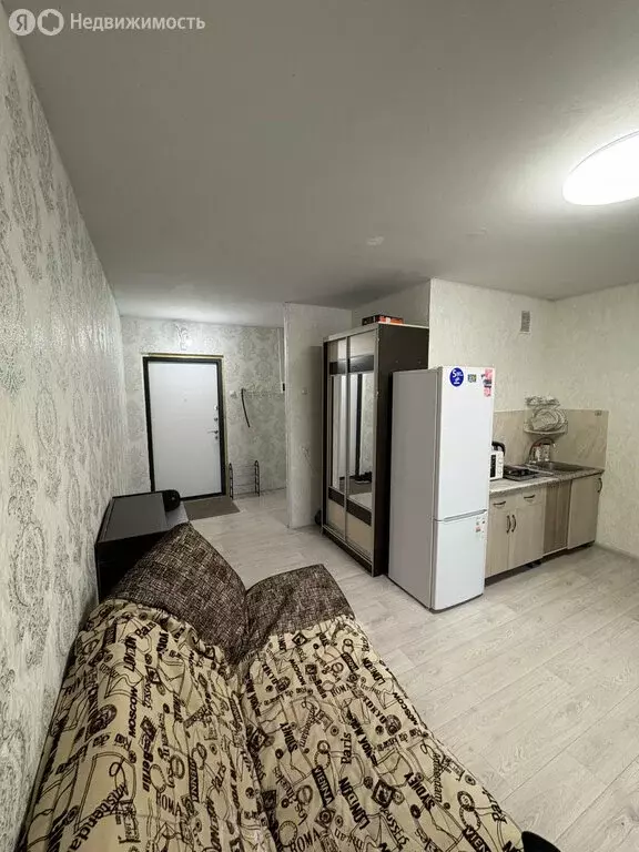 Квартира-студия: Курган, жилой район Заозёрный, 7-й микрорайон, 27 ... - Фото 2