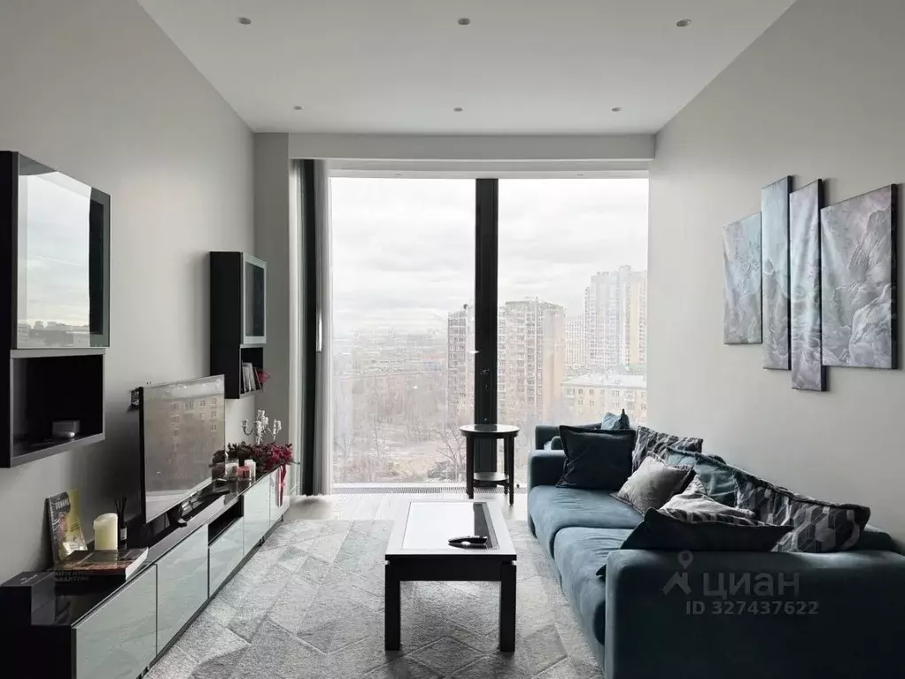 2-к кв. Москва 1-й Красногвардейский проезд, 22с2 (62.0 м) - Фото 2