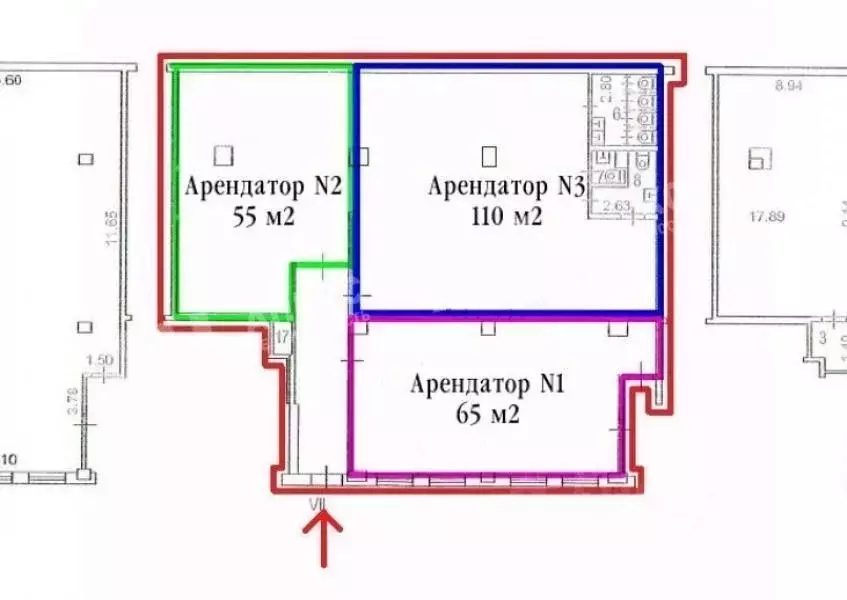Помещение свободного назначения в Москва ул. Вавилова, 81к1 (260 м) - Фото 1