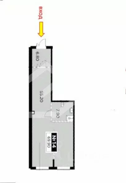 Торговая площадь в Московская область, Ленинский городской округ, пос. ... - Фото 2