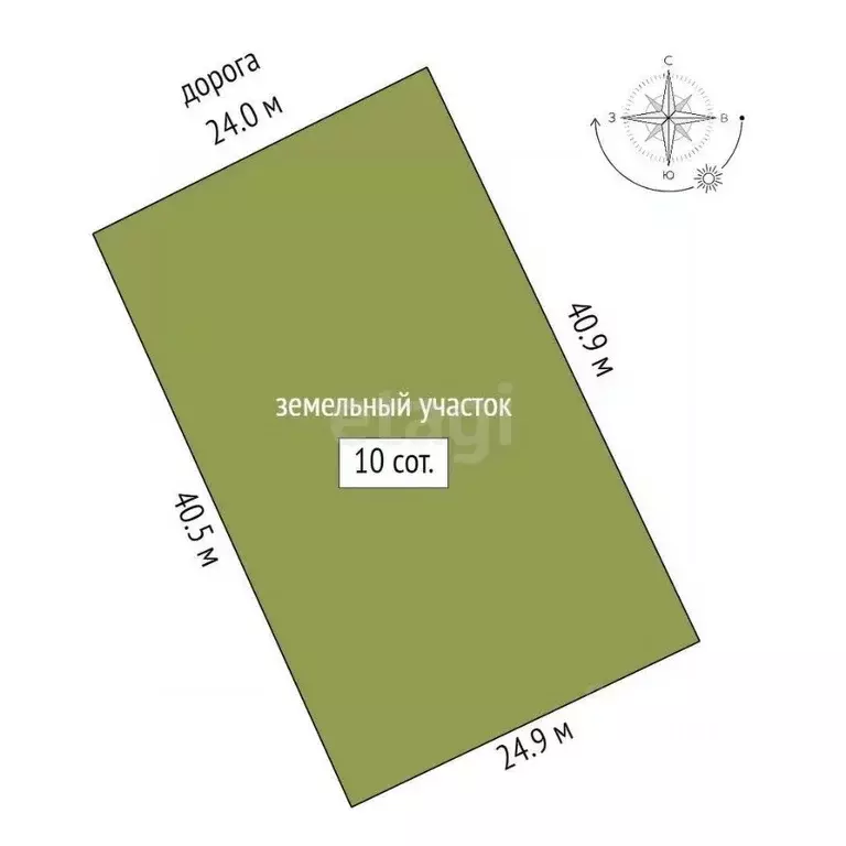 Участок в Мордовия, с. Лямбирь ул. Мира (10.0 сот.) - Фото 2