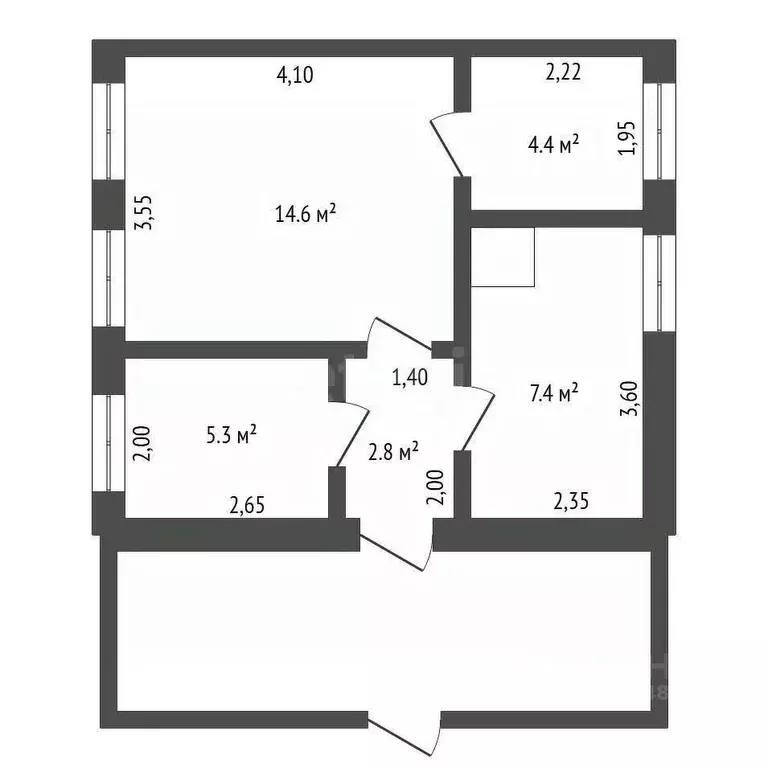 Дом в Амурская область, Благовещенск городской округ, с. Белогорье ул. ... - Фото 1