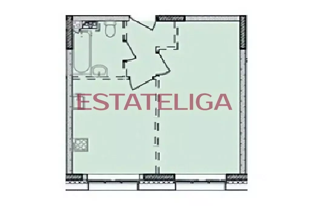 1-к кв. Москва Ильменский проезд, 14к6 (38.0 м) - Фото 2