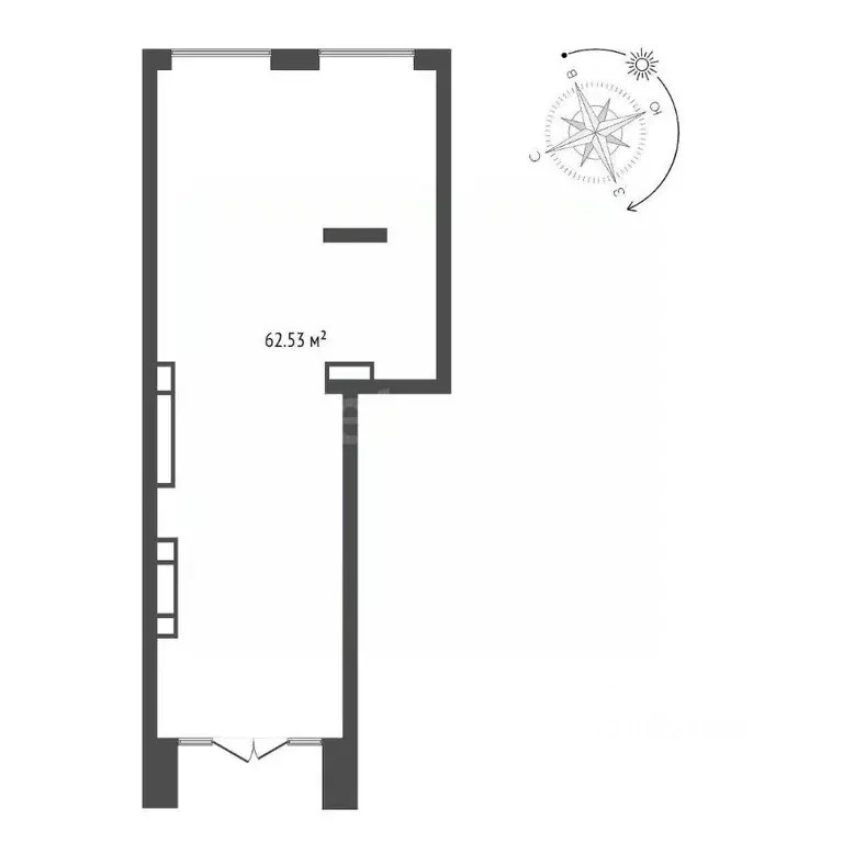 Помещение свободного назначения в Тюменская область, Тюмень ул. ... - Фото 2